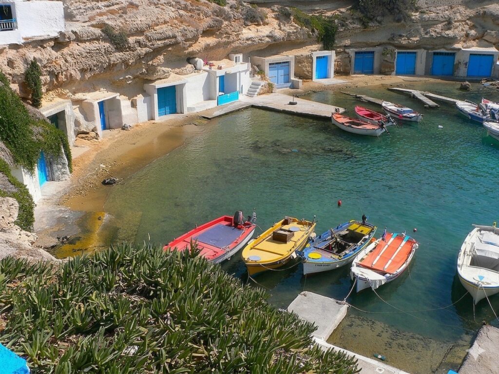 Staying in a Milos Syrma