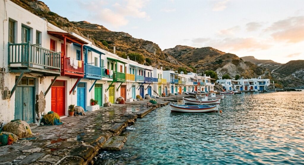 Staying in a Milos Syrma