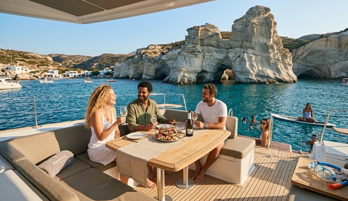 Milos Full Day Sailing